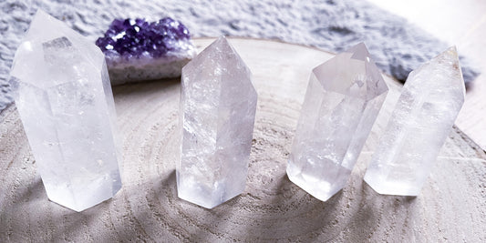 Rock crystal towers