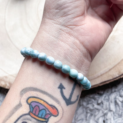 Larimar bracelet